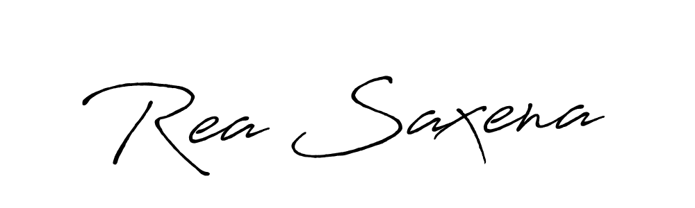 Also You can easily find your signature by using the search form. We will create Rea Saxena name handwritten signature images for you free of cost using Antro_Vectra_Bolder sign style. Rea Saxena signature style 7 images and pictures png