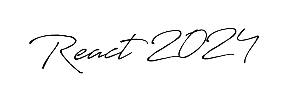 Check out images of Autograph of React 2024 name. Actor React 2024 Signature Style. Antro_Vectra_Bolder is a professional sign style online. React 2024 signature style 7 images and pictures png