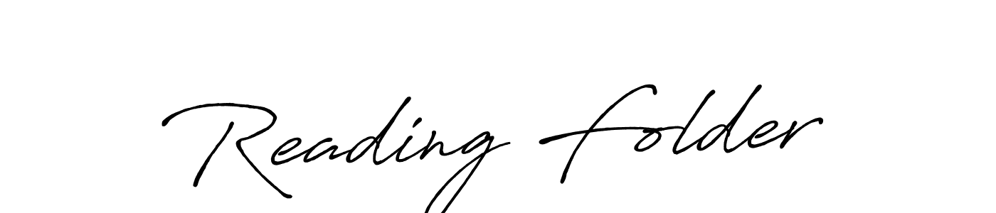 Make a beautiful signature design for name Reading Folder. Use this online signature maker to create a handwritten signature for free. Reading Folder signature style 7 images and pictures png