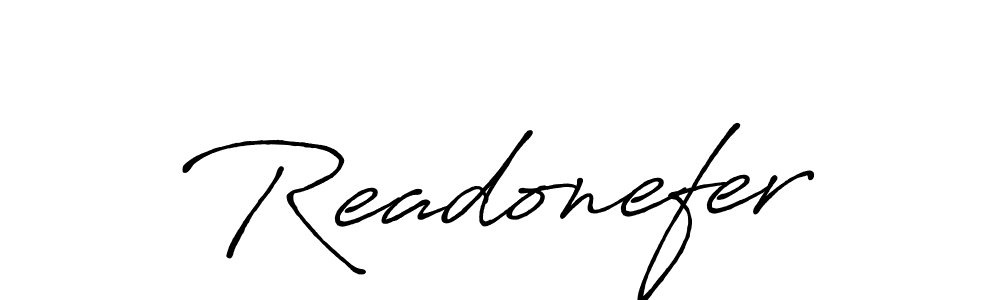You can use this online signature creator to create a handwritten signature for the name Readonefer. This is the best online autograph maker. Readonefer signature style 7 images and pictures png