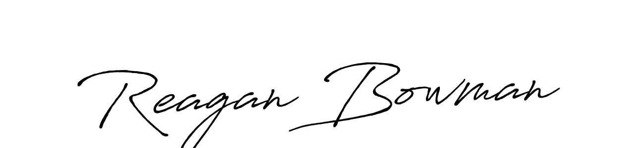 How to make Reagan Bowman signature? Antro_Vectra_Bolder is a professional autograph style. Create handwritten signature for Reagan Bowman name. Reagan Bowman signature style 7 images and pictures png