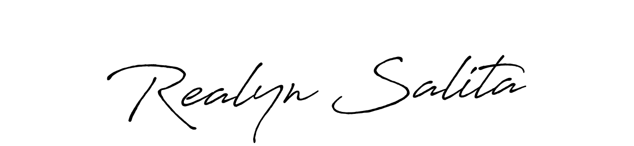 Once you've used our free online signature maker to create your best signature Antro_Vectra_Bolder style, it's time to enjoy all of the benefits that Realyn Salita name signing documents. Realyn Salita signature style 7 images and pictures png