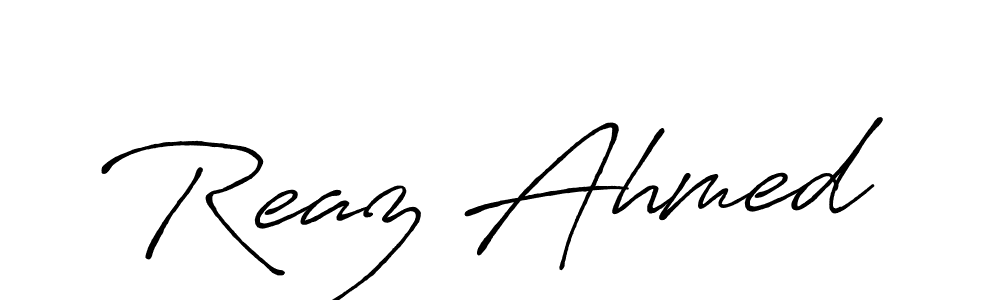 if you are searching for the best signature style for your name Reaz Ahmed. so please give up your signature search. here we have designed multiple signature styles  using Antro_Vectra_Bolder. Reaz Ahmed signature style 7 images and pictures png