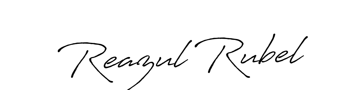 Make a beautiful signature design for name Reazul Rubel. Use this online signature maker to create a handwritten signature for free. Reazul Rubel signature style 7 images and pictures png