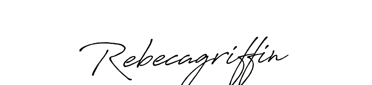 Also You can easily find your signature by using the search form. We will create Rebecagriffin name handwritten signature images for you free of cost using Antro_Vectra_Bolder sign style. Rebecagriffin signature style 7 images and pictures png