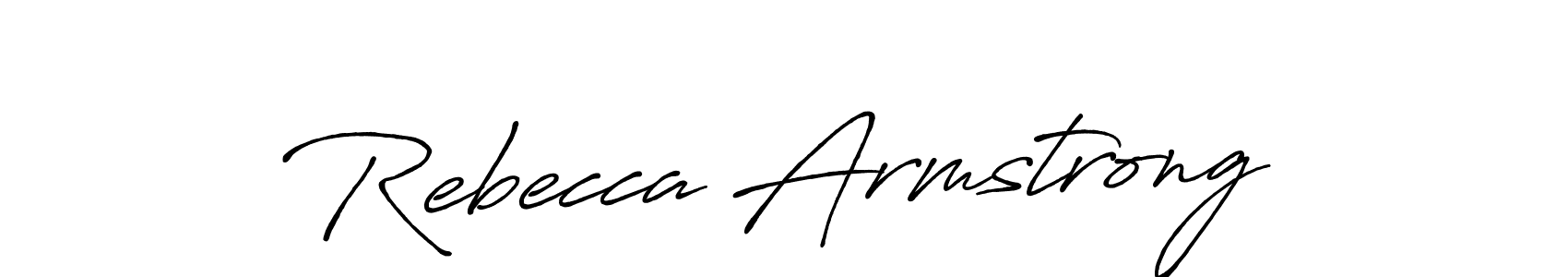 This is the best signature style for the Rebecca Armstrong name. Also you like these signature font (Antro_Vectra_Bolder). Mix name signature. Rebecca Armstrong signature style 7 images and pictures png