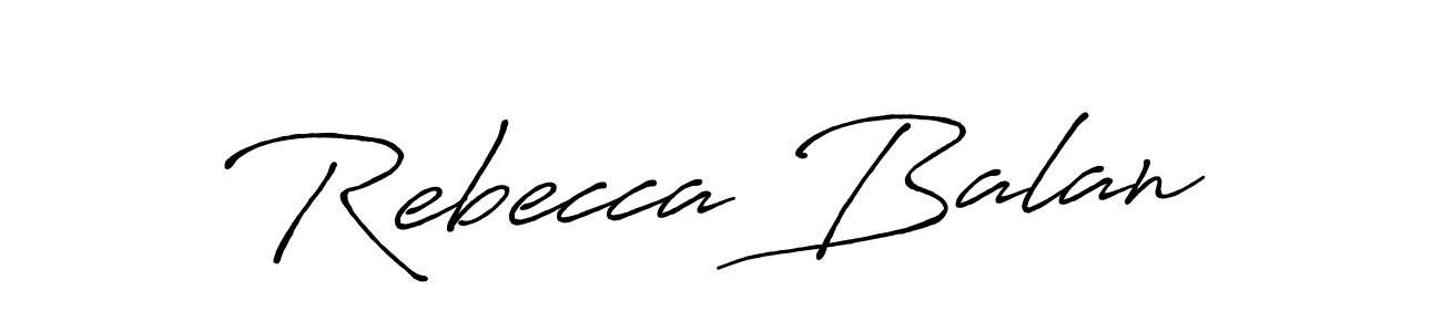 This is the best signature style for the Rebecca Balan name. Also you like these signature font (Antro_Vectra_Bolder). Mix name signature. Rebecca Balan signature style 7 images and pictures png