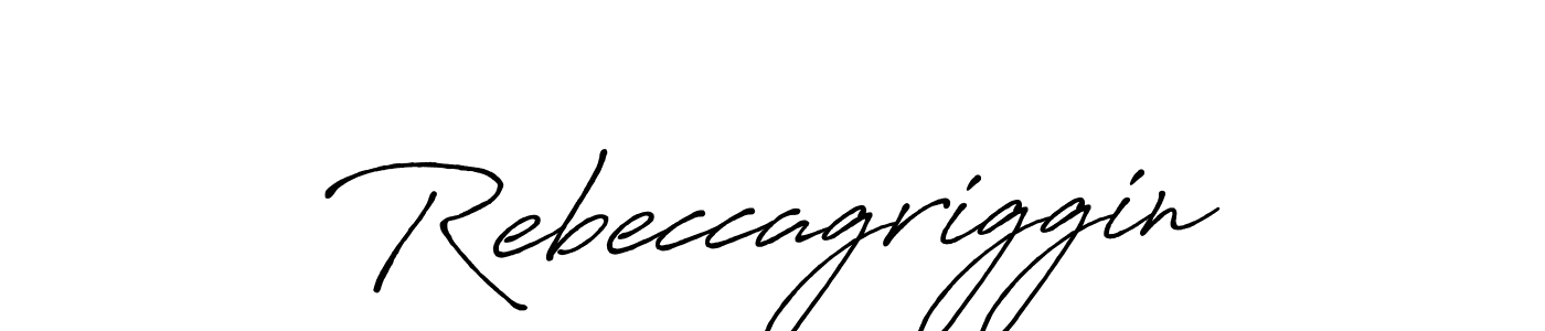 Best and Professional Signature Style for Rebeccagriggin. Antro_Vectra_Bolder Best Signature Style Collection. Rebeccagriggin signature style 7 images and pictures png