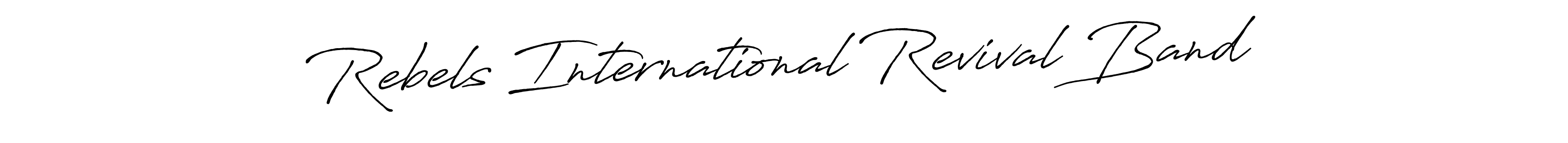 if you are searching for the best signature style for your name Rebels International Revival Band. so please give up your signature search. here we have designed multiple signature styles  using Antro_Vectra_Bolder. Rebels International Revival Band signature style 7 images and pictures png