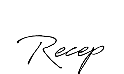 Once you've used our free online signature maker to create your best signature Antro_Vectra_Bolder style, it's time to enjoy all of the benefits that Recep name signing documents. Recep signature style 7 images and pictures png