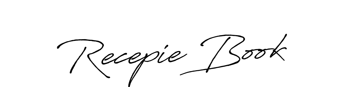 This is the best signature style for the Recepie Book name. Also you like these signature font (Antro_Vectra_Bolder). Mix name signature. Recepie Book signature style 7 images and pictures png