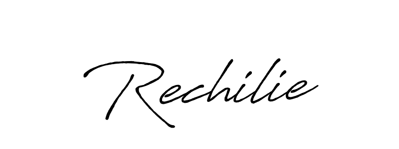 Make a short Rechilie signature style. Manage your documents anywhere anytime using Antro_Vectra_Bolder. Create and add eSignatures, submit forms, share and send files easily. Rechilie signature style 7 images and pictures png