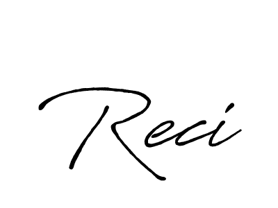 How to Draw Reci signature style? Antro_Vectra_Bolder is a latest design signature styles for name Reci. Reci signature style 7 images and pictures png