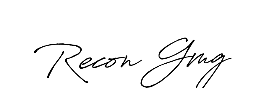 See photos of Recon Gmg official signature by Spectra . Check more albums & portfolios. Read reviews & check more about Antro_Vectra_Bolder font. Recon Gmg signature style 7 images and pictures png