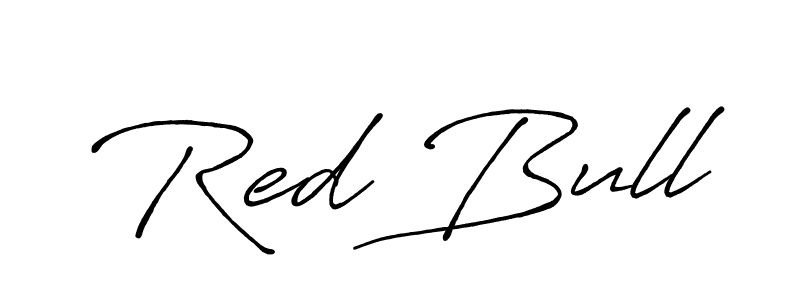 Make a beautiful signature design for name Red Bull. With this signature (Antro_Vectra_Bolder) style, you can create a handwritten signature for free. Red Bull signature style 7 images and pictures png