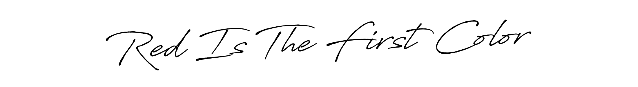 You should practise on your own different ways (Antro_Vectra_Bolder) to write your name (Red Is The First Color) in signature. don't let someone else do it for you. Red Is The First Color signature style 7 images and pictures png