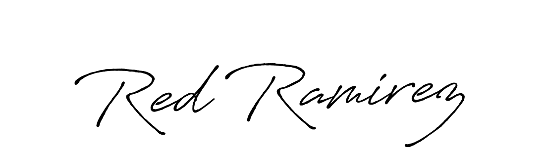 if you are searching for the best signature style for your name Red Ramirez. so please give up your signature search. here we have designed multiple signature styles  using Antro_Vectra_Bolder. Red Ramirez signature style 7 images and pictures png