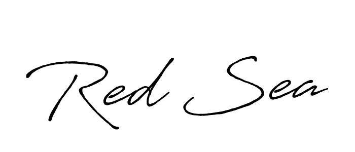 It looks lik you need a new signature style for name Red Sea. Design unique handwritten (Antro_Vectra_Bolder) signature with our free signature maker in just a few clicks. Red Sea signature style 7 images and pictures png