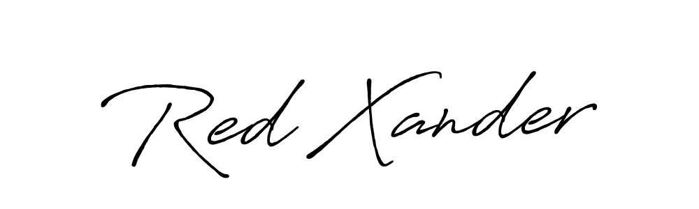 Antro_Vectra_Bolder is a professional signature style that is perfect for those who want to add a touch of class to their signature. It is also a great choice for those who want to make their signature more unique. Get Red Xander name to fancy signature for free. Red Xander signature style 7 images and pictures png