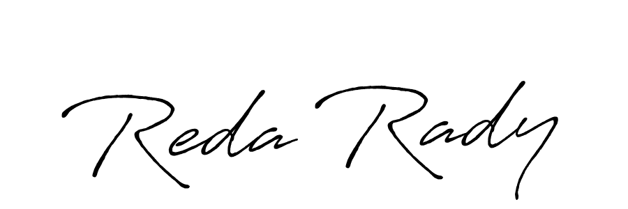 This is the best signature style for the Reda Rady name. Also you like these signature font (Antro_Vectra_Bolder). Mix name signature. Reda Rady signature style 7 images and pictures png