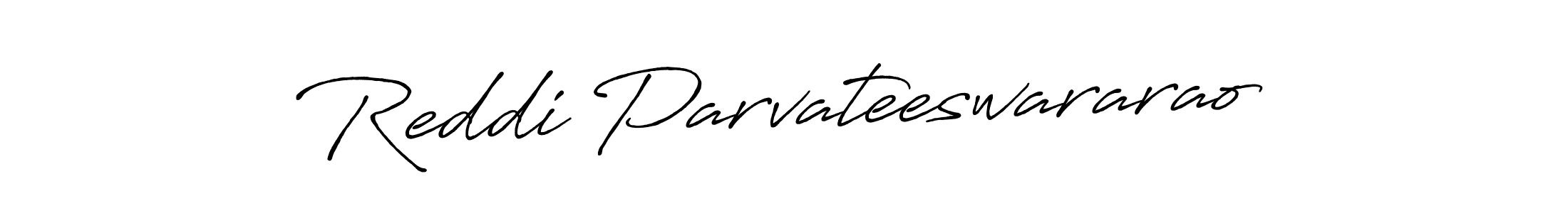 How to make Reddi Parvateeswararao signature? Antro_Vectra_Bolder is a professional autograph style. Create handwritten signature for Reddi Parvateeswararao name. Reddi Parvateeswararao signature style 7 images and pictures png