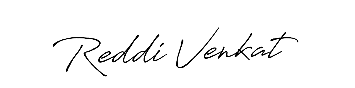 Make a beautiful signature design for name Reddi Venkat. Use this online signature maker to create a handwritten signature for free. Reddi Venkat signature style 7 images and pictures png