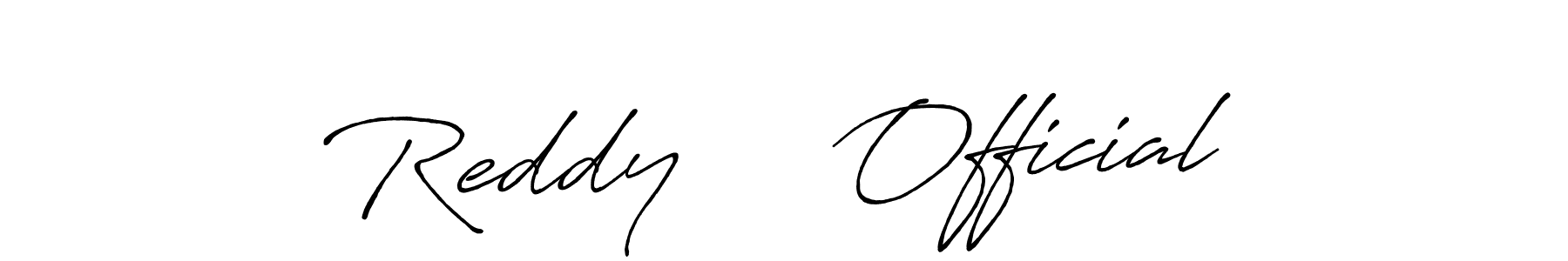 Make a beautiful signature design for name Reddy     Official. Use this online signature maker to create a handwritten signature for free. Reddy     Official signature style 7 images and pictures png