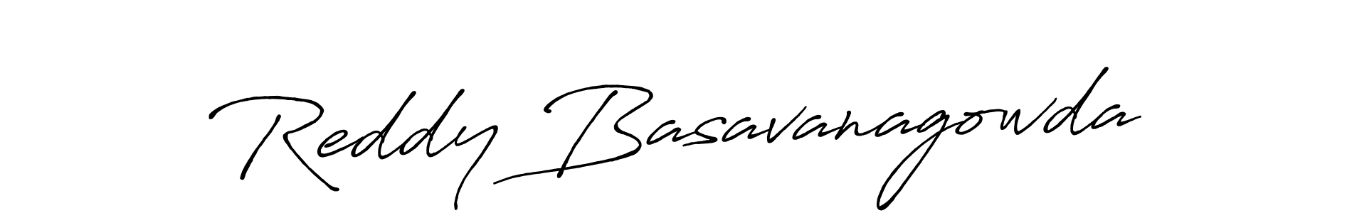 Design your own signature with our free online signature maker. With this signature software, you can create a handwritten (Antro_Vectra_Bolder) signature for name Reddy Basavanagowda. Reddy Basavanagowda signature style 7 images and pictures png