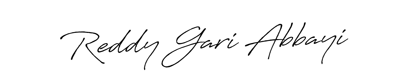 Design your own signature with our free online signature maker. With this signature software, you can create a handwritten (Antro_Vectra_Bolder) signature for name Reddy Gari Abbayi. Reddy Gari Abbayi signature style 7 images and pictures png