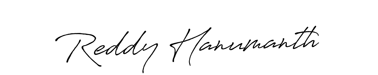 How to make Reddy Hanumanth signature? Antro_Vectra_Bolder is a professional autograph style. Create handwritten signature for Reddy Hanumanth name. Reddy Hanumanth signature style 7 images and pictures png