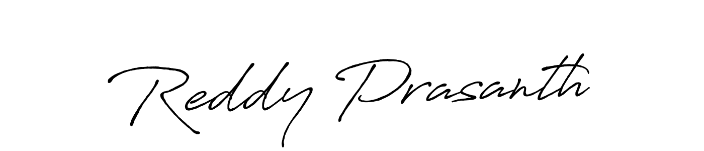 Make a beautiful signature design for name Reddy Prasanth. Use this online signature maker to create a handwritten signature for free. Reddy Prasanth signature style 7 images and pictures png