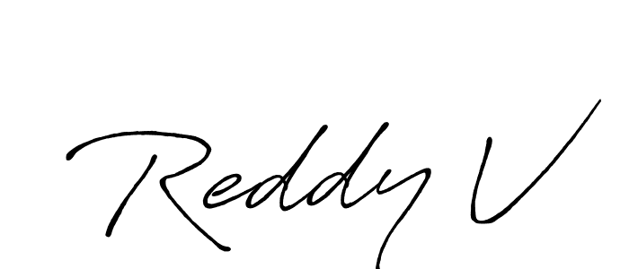 How to Draw Reddy V signature style? Antro_Vectra_Bolder is a latest design signature styles for name Reddy V. Reddy V signature style 7 images and pictures png