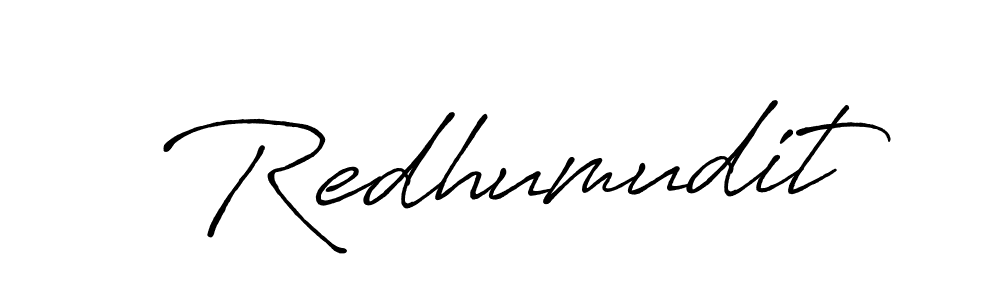 The best way (Antro_Vectra_Bolder) to make a short signature is to pick only two or three words in your name. The name Redhumudit include a total of six letters. For converting this name. Redhumudit signature style 7 images and pictures png