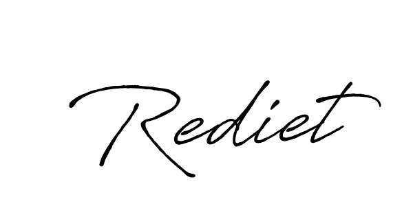 You should practise on your own different ways (Antro_Vectra_Bolder) to write your name (Rediet) in signature. don't let someone else do it for you. Rediet signature style 7 images and pictures png