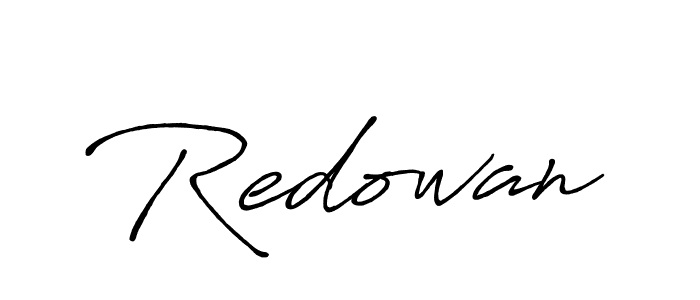 It looks lik you need a new signature style for name Redowan. Design unique handwritten (Antro_Vectra_Bolder) signature with our free signature maker in just a few clicks. Redowan signature style 7 images and pictures png