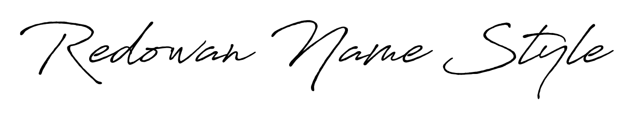 Also we have Redowan Name Style name is the best signature style. Create professional handwritten signature collection using Antro_Vectra_Bolder autograph style. Redowan Name Style signature style 7 images and pictures png