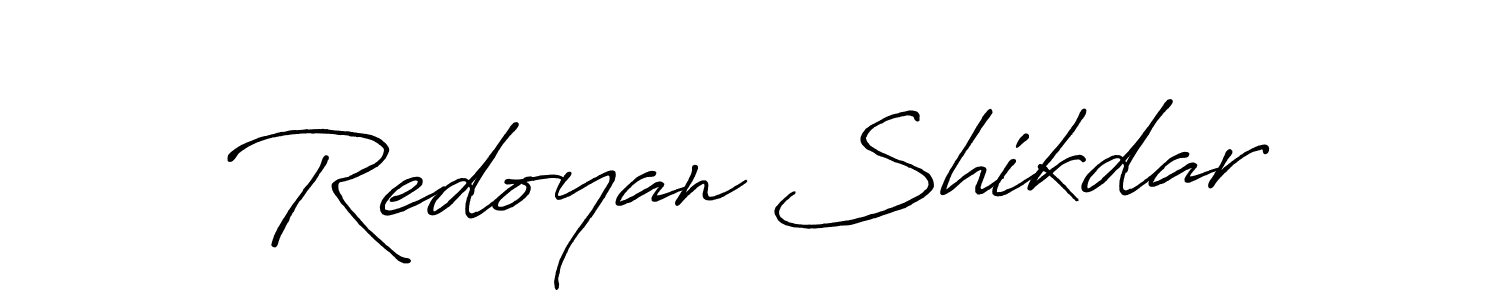 How to make Redoyan Shikdar signature? Antro_Vectra_Bolder is a professional autograph style. Create handwritten signature for Redoyan Shikdar name. Redoyan Shikdar signature style 7 images and pictures png