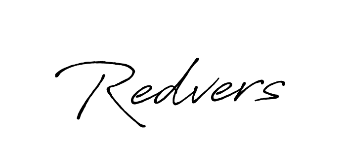 if you are searching for the best signature style for your name Redvers. so please give up your signature search. here we have designed multiple signature styles  using Antro_Vectra_Bolder. Redvers signature style 7 images and pictures png
