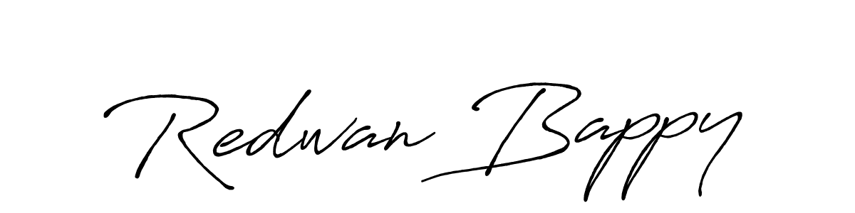 Redwan Bappy stylish signature style. Best Handwritten Sign (Antro_Vectra_Bolder) for my name. Handwritten Signature Collection Ideas for my name Redwan Bappy. Redwan Bappy signature style 7 images and pictures png