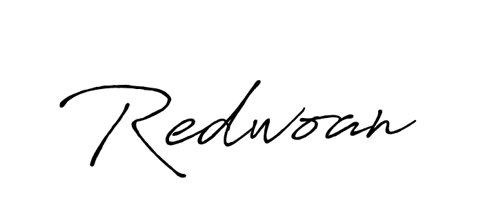 How to make Redwoan name signature. Use Antro_Vectra_Bolder style for creating short signs online. This is the latest handwritten sign. Redwoan signature style 7 images and pictures png