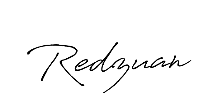 Design your own signature with our free online signature maker. With this signature software, you can create a handwritten (Antro_Vectra_Bolder) signature for name Redzuan. Redzuan signature style 7 images and pictures png