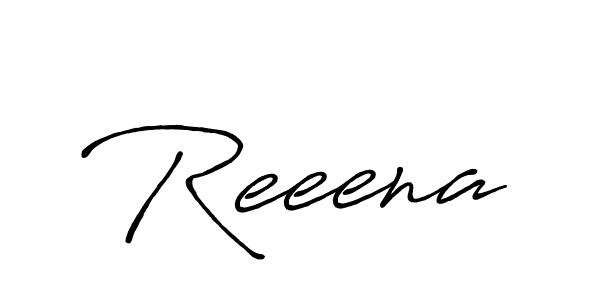 Make a beautiful signature design for name Reeena. Use this online signature maker to create a handwritten signature for free. Reeena signature style 7 images and pictures png