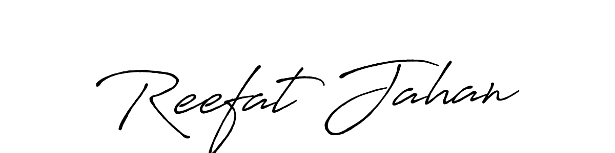 The best way (Antro_Vectra_Bolder) to make a short signature is to pick only two or three words in your name. The name Reefat Jahan include a total of six letters. For converting this name. Reefat Jahan signature style 7 images and pictures png