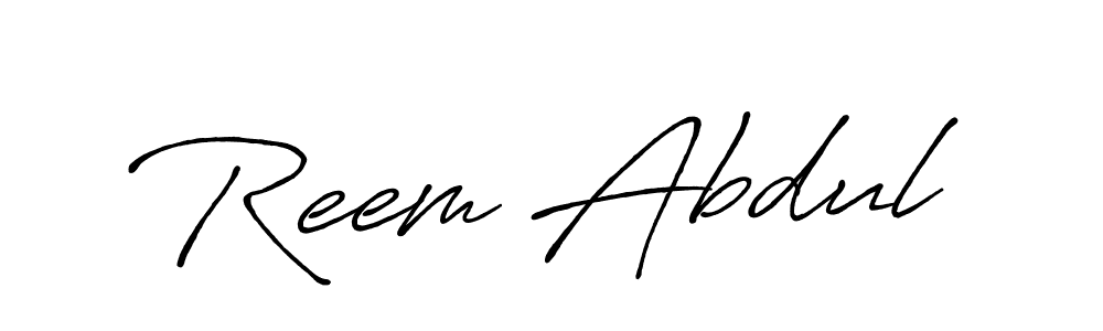 Once you've used our free online signature maker to create your best signature Antro_Vectra_Bolder style, it's time to enjoy all of the benefits that Reem Abdul name signing documents. Reem Abdul signature style 7 images and pictures png