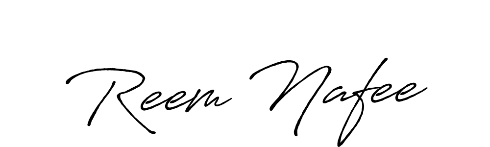 The best way (Antro_Vectra_Bolder) to make a short signature is to pick only two or three words in your name. The name Reem Nafee include a total of six letters. For converting this name. Reem Nafee signature style 7 images and pictures png