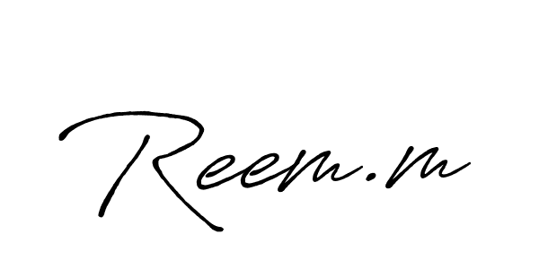 How to Draw Reem.m signature style? Antro_Vectra_Bolder is a latest design signature styles for name Reem.m. Reem.m signature style 7 images and pictures png