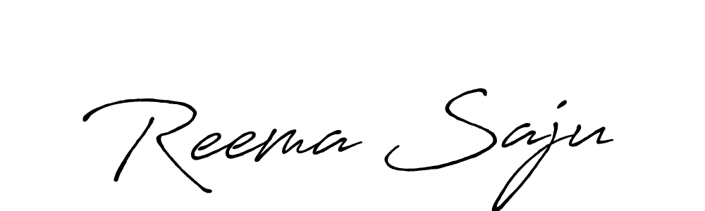 Make a beautiful signature design for name Reema Saju. Use this online signature maker to create a handwritten signature for free. Reema Saju signature style 7 images and pictures png