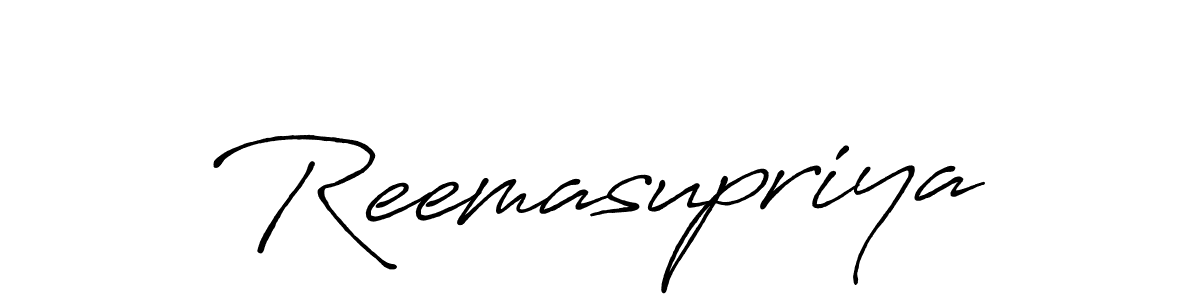 Make a short Reemasupriya signature style. Manage your documents anywhere anytime using Antro_Vectra_Bolder. Create and add eSignatures, submit forms, share and send files easily. Reemasupriya signature style 7 images and pictures png