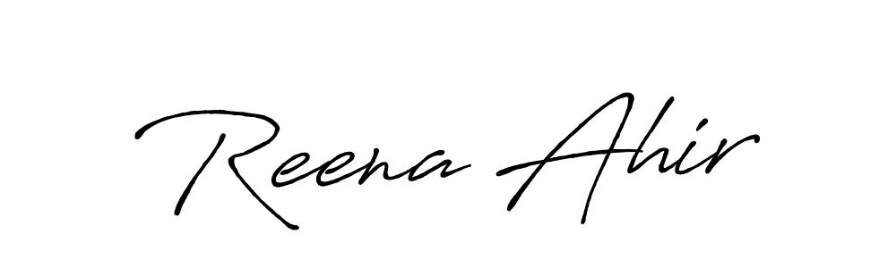 Check out images of Autograph of Reena Ahir name. Actor Reena Ahir Signature Style. Antro_Vectra_Bolder is a professional sign style online. Reena Ahir signature style 7 images and pictures png