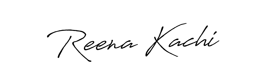 Best and Professional Signature Style for Reena Kachi. Antro_Vectra_Bolder Best Signature Style Collection. Reena Kachi signature style 7 images and pictures png